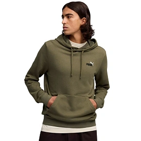 Bluza męska Puma ESS 2 Color Small No.1 Logo Hoodie oliwkowa 684719 81 pánské