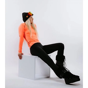 Dámské zateplené legíny černé - MAR-IA