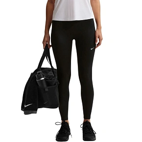 Legginsy damskie Nike One 7/8 czarne IO0579 010 dámské Legginsy damskie Nike One 7/8 czarne IO0579 010 dámské