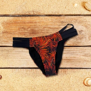 Figi BB707 czarno-pomarańczowe - Selmark