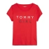 Damska koszulka z krótkim rękawem UW0UW01619-611 - Tommy Hilfiger