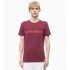 T-shirt męski OU39 bordowy - Calvin Klein