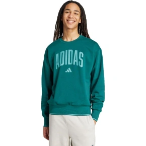 Bluza męska adidas Collegiate Sweat zielona JM1733 pánské Bluza męska adidas Collegiate Sweat zielona JM1733 pánské