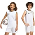 Adidas Entrada 26 koszulka dziecięca bez rękawów biała KB3935
