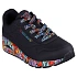 Skechers damskie sneakersy UNO RAVAGED LOVE 177918 BKMT