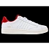 Sneakersy K-swiss LOZAN KLUB LTH WHITE/MARS RED/SNOW WHITE-M (07263-113-M)