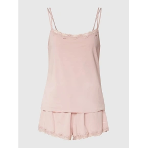 Piżama damska - QS6820E TQO - stary różowy - Calvin Klein