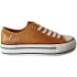 Damskie buty sportowe LCW-24-31-2216LA musztardowy z białym - Lee Cooper