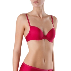 Biustonosz na fiszbinach Rb0003 ciemnoróżowy - Conte