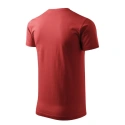 T-shirt męski Basic M MLI-12913 bordowy - Malfini