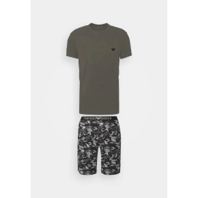 Piżama męska 111360 2F567 76020 szara - Emporio Armani