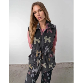 Damska kamizelka do piżamy 17440-102 - Vamp