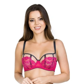 Biustonosz damski DOTS BALCONETTE 19110 różowy - Mediolano