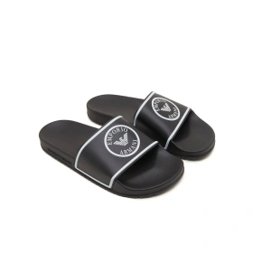 Skarpety męskie XJPM14 XN870 A120 czarno-białe - Emporio Armani Skarpety męskie XJPM14 XN870 A120 czarno-białe - Emporio Armani