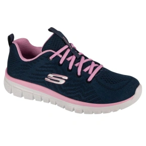 Skechers Graceful - Get Connected 12615-NVPK Granatowe 36 Skechers Graceful - Get Connected 12615-NVPK Granatowe 36