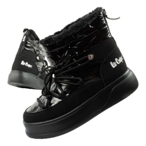 Lee Cooper buty sportowe damskie zimowe trekkingowe ocieplane lakierowane dámské
