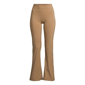 Spodnie damskie CASALL Soft Touch Flared Pants kolor zielony Spodnie damskie CASALL Soft Touch Flared Pants kolor zielony