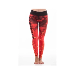 Damskie legginsy fitness Six Deuce Digital Glow Red - Litex Damskie legginsy fitness Six Deuce Digital Glow Red - Litex