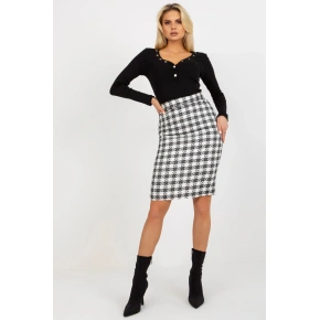 Spódnica damska 506462.12 czarno-białych - Lakerta