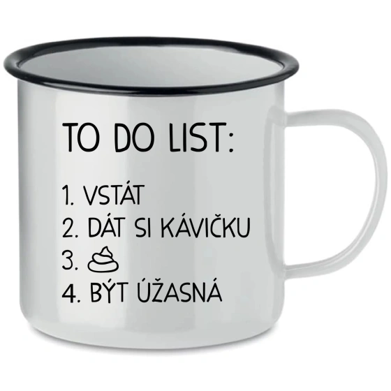 LISTA DO ZROBIENIA: BE AMAZING - biała puszka 350 ml