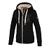 Bluza damska ocieplona rozpinana z kapturem czarna Pit Bull Sherpa Ruffina  - 18401190000