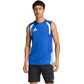 Koszulka męska adidas Tiro 26 Competition Sleeveless Jersey niebieska KA7613 pánské Koszulka męska adidas Tiro 26 Competition Sleeveless Jersey niebieska KA7613 pánské