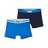 Bokserki męskie Puma Everyday Placed Logo 2 pak niebieskie, granatowe 938476 03