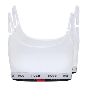 Biustonosz sportowy w paski dla kobiet BOSS 50469659-100 - HUGO