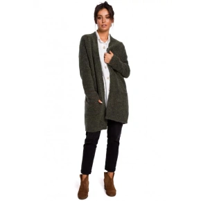 Sweter damski z dzianiny BK034 - BEwear