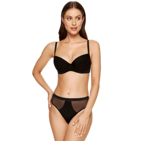 Biustonosz damski Andrea/B1 Czarny - Gorteks