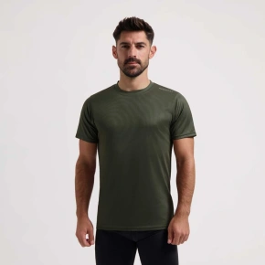 Rogelli koszulka PROMOTION wojskowo zielona 2XL