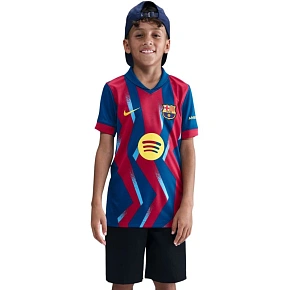 Koszulka dla dzieci Nike FC Barcelona Stadium 25/26 granatowo-czerwona FZ1307 432 Koszulka dla dzieci Nike FC Barcelona Stadium 25/26 granatowo-czerwona FZ1307 432