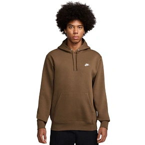 Bluza męska Nike Club BB brązowa FN3859 235 pánské