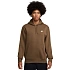 Bluza męska Nike Club BB brązowa FN3859 235 pánské