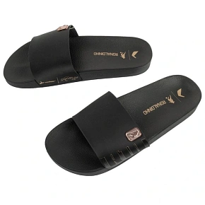 Rider buty klapki męskie sportowe R10 Slide wygodne czarne laczki Rider buty klapki męskie sportowe R10 Slide wygodne czarne laczki