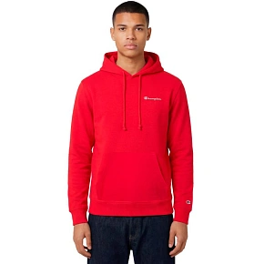 Bluza męska Champion Hooded Sweatshirt czerwona 221791 RS067 pánské