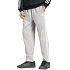 Spodnie męskie adidas Essentials 3-Stripes Single Jersey Tapered Open Hem szare KY4215