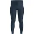 Legginsy męskie Odlo ESSENTIAL WARM Tights niebieski