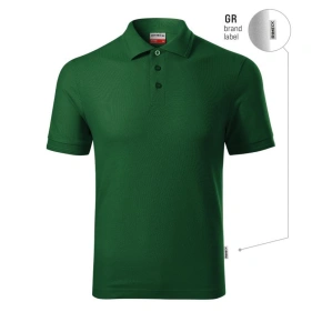 Koszulka polo męska Reserve (zieleń butelkowa (brand label))