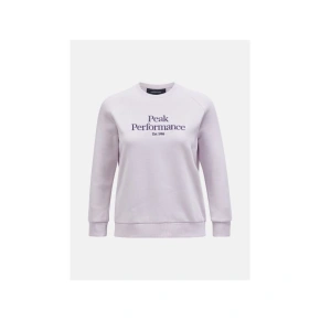 Bluza Peak Performance W Original Crew fioletowy