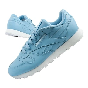 Reebok buty damskie sportowe Classic sneakersy błękitne modne skóra dámské
