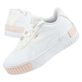 Dziecięce buty sportowe Cali Jr 374187 03 Biały z beżowym - Puma