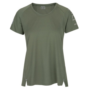Damski t-shirt funkcyjny Limed-w khaki - Kilpi