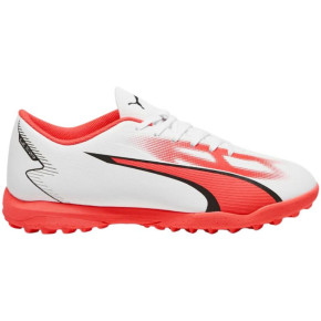 Buty piłkarskie Ultra Play TT M 107528 01 biały/neonowy róż - Puma