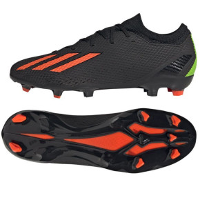 Męskie buty X Speedportal.3 FG M ID4922 czarny/pomarańczowy - Adidas