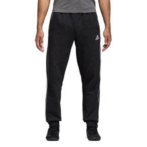 Męskie spodnie treningowe Core 18 SW PNT M CE9074 Czarne logo - Adidas