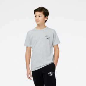 Koszulka New Balance Essentials Reimagined Cott Ag Jr YT31518AG dětské