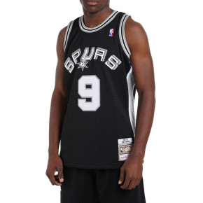 Koszulka Mitchell & Ness San Antonio Spurs NBA Swingman Jersey Spurs 2001 Tony Parker M SMJYLG19018-SASBLCK01TPA pánské