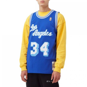 Koszulka Mitchell & Ness NBA Swingman Los Angeles Lakers Shaquille O'Neal M SMJYAC18013-LALROYA96SON pánské