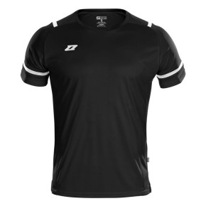 Koszulka piłkarska Zina Crudo Jr 3AA2-440F2 czarny / biały